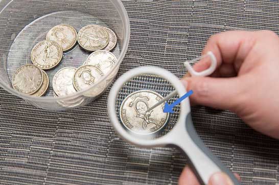 como limpiar monedas